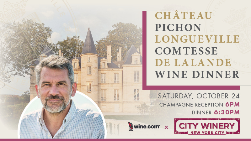 Wine Dinner: Chateau Pichon Lalande