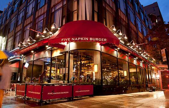 5 Napkin Burger - UWS