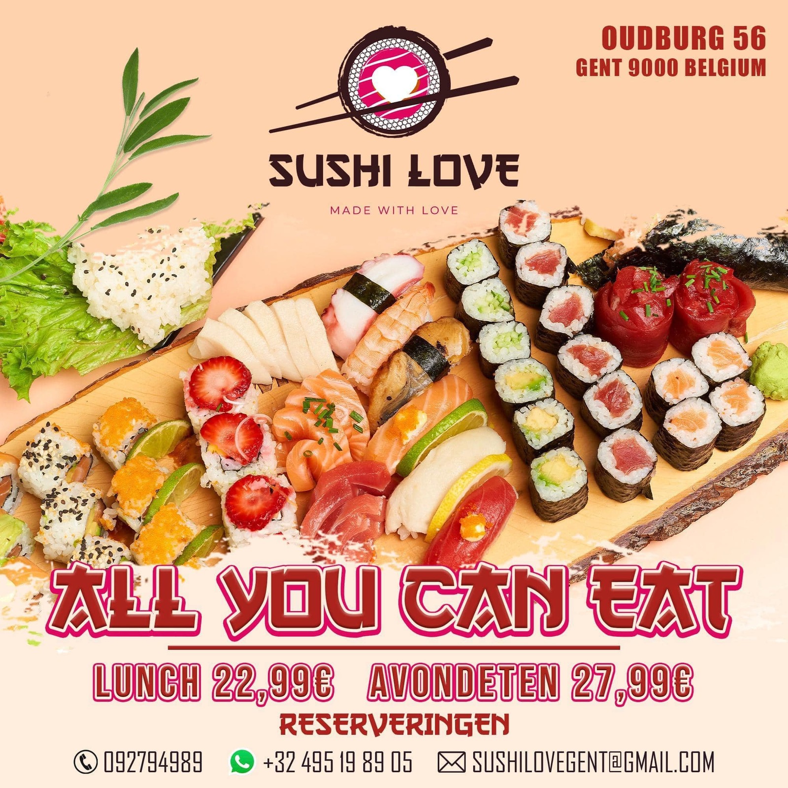 Book Your Sushi Love Reservation Now on Resy