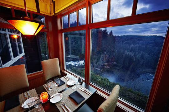 The Dining Room at The Salish Lodge and Spa